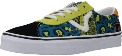 patchwork vans sport