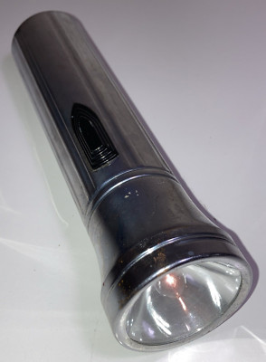 Vtg 1953  Eveready Model 5251 Flashlight - ''Four-Tiered Switch''  Rare -  Working