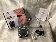 WinBridge WB001 Portable Voice Amplifier with Headset Microphone Personal Spe...