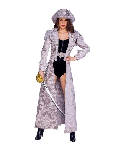 Roma Costume Women's 3pc Deluxe Pirate Queen Costume