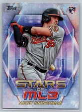 Adley Rutschman 2023 Topps Series 1 STARS OF THE MLB INSERT Rookie #SMLB-22