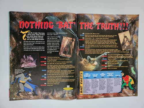 Winter 1994 Totally Fox Kids Magazine The TICK Batman Carmen San Diego Eek! - Picture 3 of 7
