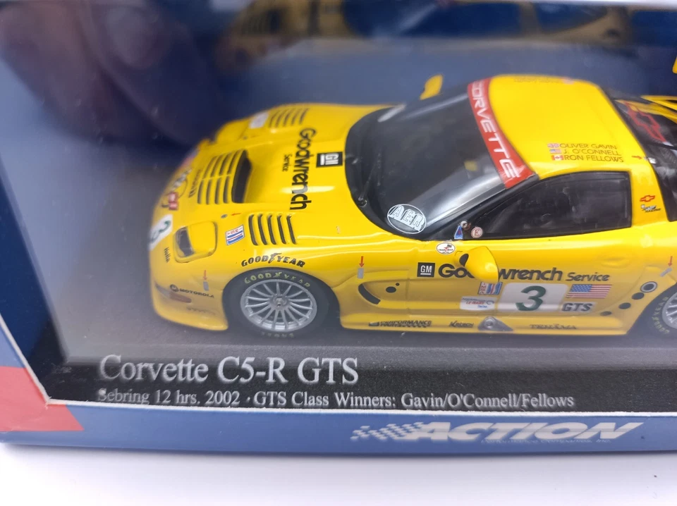 1/43 Action Chevrolet Corvette C5R Sebring 12hrs 2002 Gavin Lot 87 - Image 3 of 4