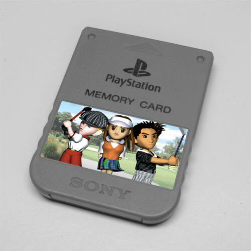 Custom PlayStation 1 (PS1) Memory Card Stickers - Catalog #2 - You Pick! - Picture 192 of 234