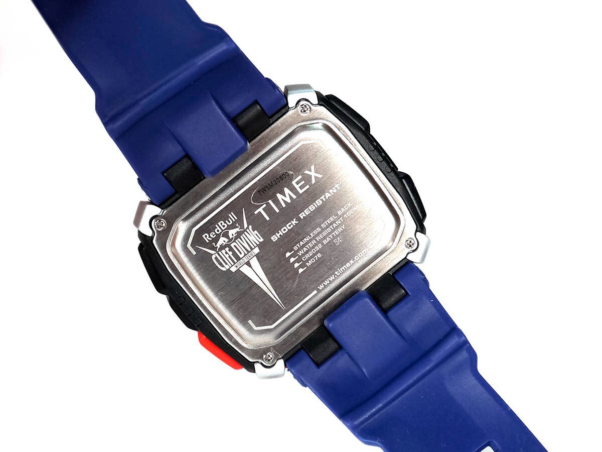 Timex Command x Red Bull Cliff Diving Resin Band Men's Watch Timex Command x Red Bull Cliff Diving Resin Band Men's Watch