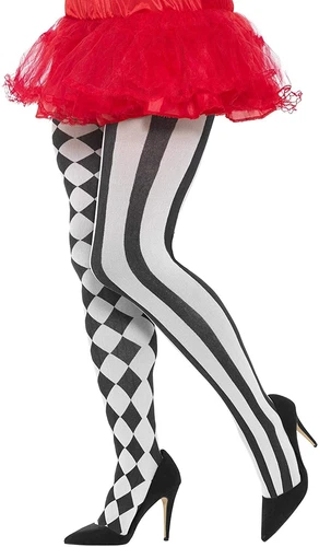 Smiffys 45026 Harlequin Tights LargeX-Large