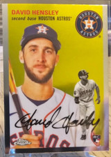2023 Topps Chrome Platinum David Hensley RC #147 Houston Astros