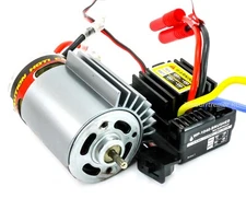 Redcat Hobbywing WP-1040-Brushed Waterproof ESC Motor Combo for Blackout XTE