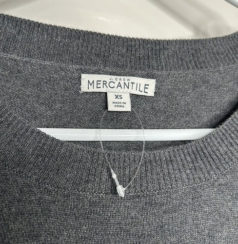 New J.Crew French Bulldog Sweater XS Merino Wool Blend Mercantile BNWOT - Picture 3 of 7