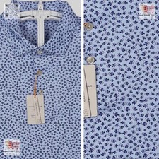 PETER MILLAR Comfort Golf Polo Angler Sea Fish ⛳️ 2XL XXL ⛳️ Light Blue