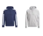 Adidas Squadra Hoodie Mens Hoody Hooded Sweatshirt Jumper Top Jacket