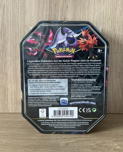 Pokemon Go Tin Box - Galar-Lavados Edition Sammelkarten Neu & OVP - Bild 4 von 4