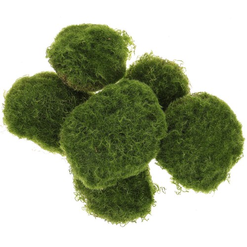 6 Pcs Künstlicher Moosblock Moosiger Stein Gartengestaltung Requisite