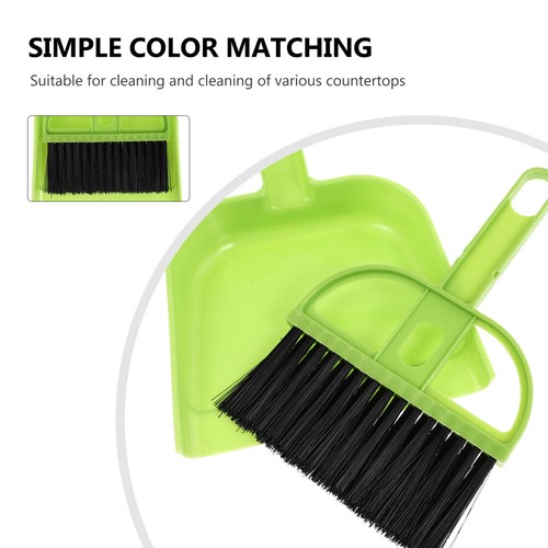 6 Sets Cleaning Brush Small Broom with Dustpan Brushes for Household Child - Picture 6 of 12