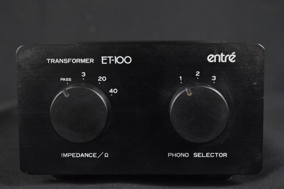 Entre ET-100 MC Step Up Transformer for MC Moving Coil Phono  