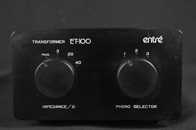 Entre ET-100 MC Step Up Transformer for MC Moving Coil Phono