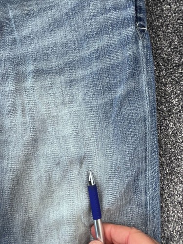 BKE Mason Light Wash Mens Jeans 28x30 Relaxed Fit Cotton/Spandex - Picture 2 of 13
