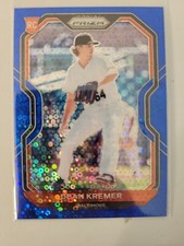Dean Kremer Rookie Blue Donut Circles 91/199 2021 Panini Prizm Baseball