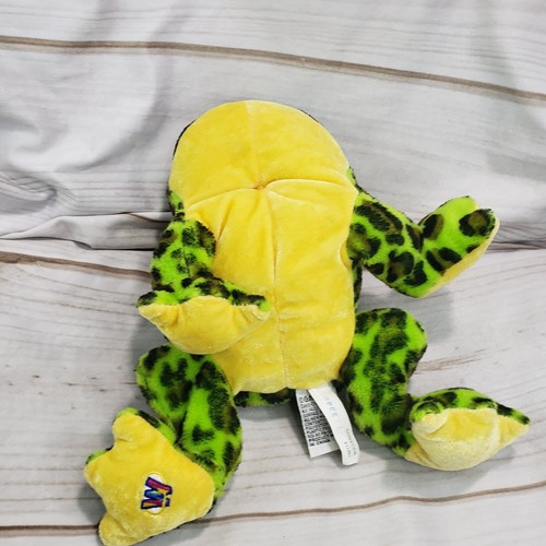 Webkinz Bullfrog Frog Plush Beanbag Stuffed Toy HM114 No Code Ganz 8 Inch - Picture 5 of 8