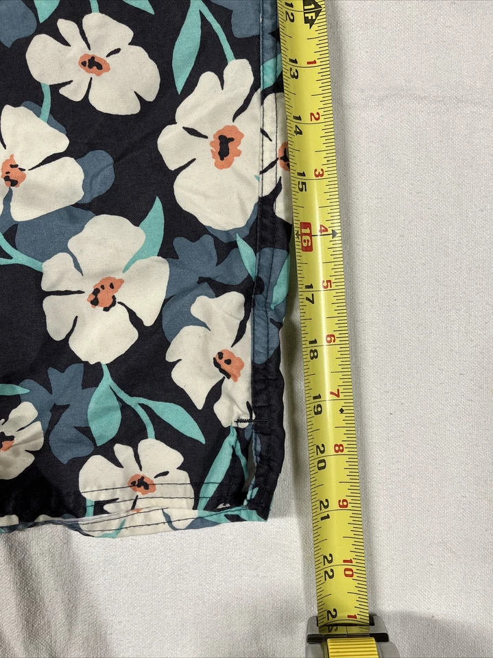 Bañador XXL Old Navy Hawaiano Para Hombre Board Shorts Azul Foto 4 de 4