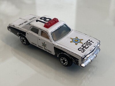 Yatming 1031 Dodge Monaco #18 Sheriff Highway Patrol Police 1/64