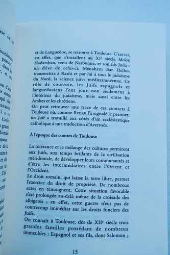 JUIF History Of The Jewish Communities Of Toulouse - Picture 2 of 9