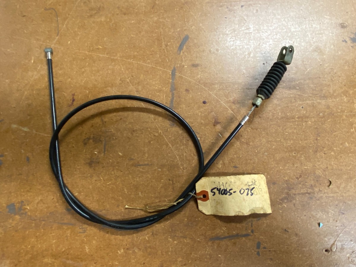 tag NOS OEM KAWASAKI 73 F12MX 74 KX450 FRONT BRAKE CABLE ASSEMBLY