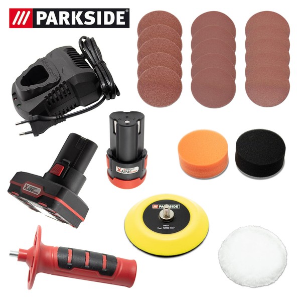 Accesorios Parkside repuestos LIDL PAAP 12 B2 IAN 338173 pulidora de reparación