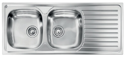 CM 010447SCSSX Lavello Ix Siros 3 116X50 2 Vasche A Sinistra spazzolato grandi risparmi CM 010447SCSSX Lavello Ix Siros 3 116X50 2 2 2 Vasche A Sinistra spazzolato punto vendita