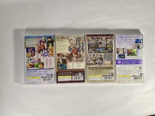 Lot4 PSP Miyako & Niswnochigiri & Juuza Engi Engetsu Sangokuden & Haru ToKI 3 . - Picture 2 of 24