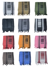 Tactical Military Shemagh Scarf – 100% Cotton | Desert & Military Head Wrap