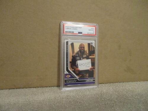 2023-24 PANINI INSTANT LEBRON JAMES #391 ALL TIME SCORING LEADER PSA 10 GEM MINT