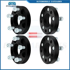 4Pcs 1" 5x4.5 Hub Centric Wheel Spacers For Ford Mustang Ranger Explorer 1/2"-20