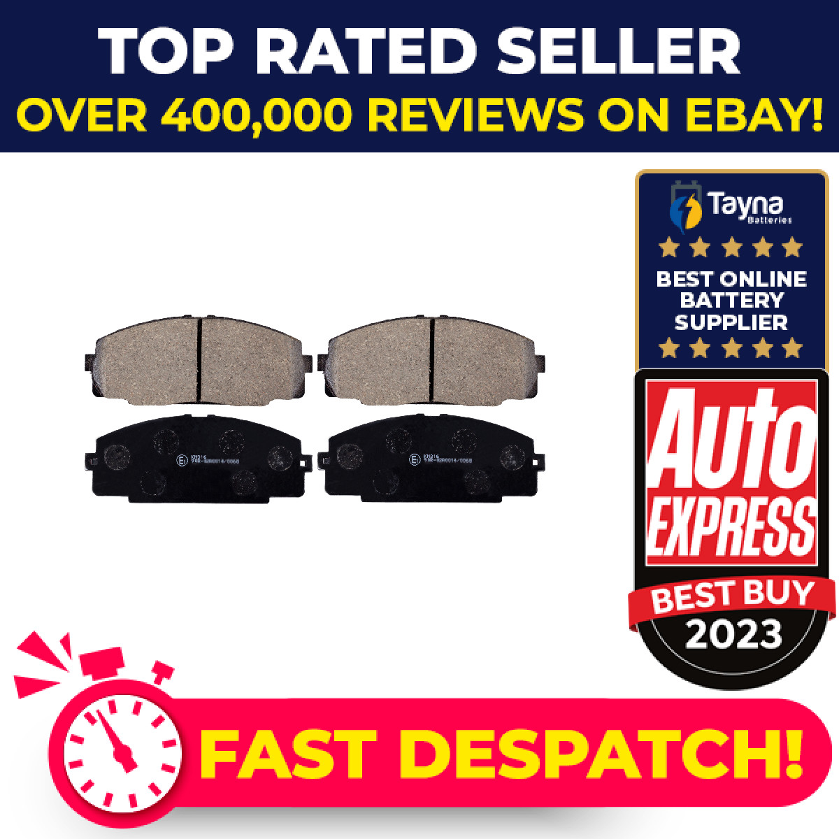 Brake Pads Set Front 170243 Febi AY040TY025 04465YZZAD 0446526120 0446526130 New