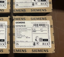 Siemens 5SY4210-8 Circuit Breaker 2P, D10A, 10KA, AC400V *NEW IN BOX