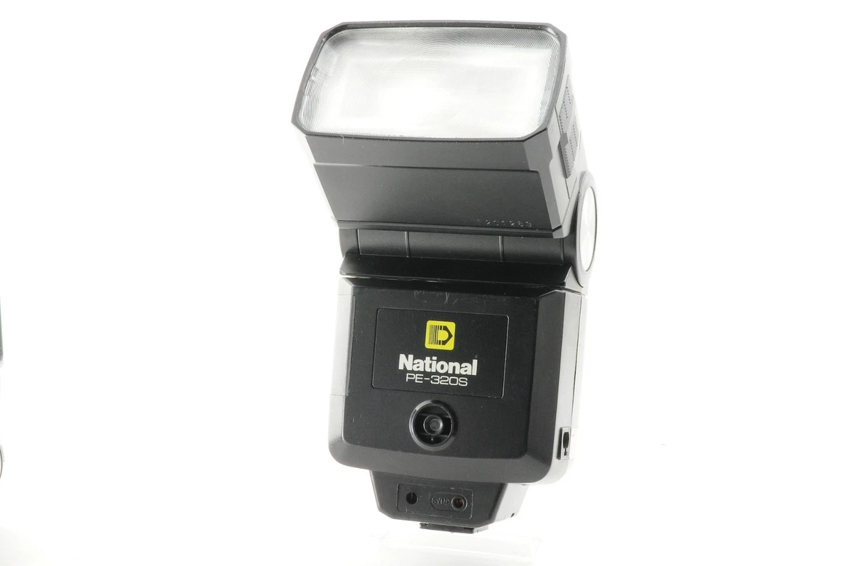 Flash électronique Panasonic PE-20S – Noir, Universel, état Neuf (top Mint) – Fabriqué Au Japon