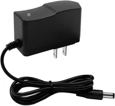 DC 24V 0.5A 500mA Power Supply 12W AC Adapter 100-240V 50-60Hz to Black