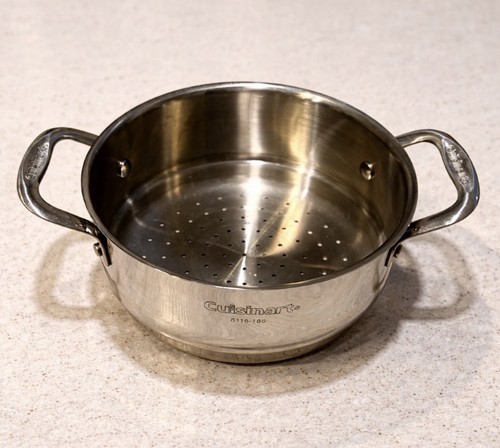 Cuisinart Steamer Insert for 7" Diameter Pot w/ Side Handles 6116-18S