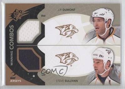 2010-11 SPx Winning Combos JP Dumont Steve Sullivan #WC-JS 0c2