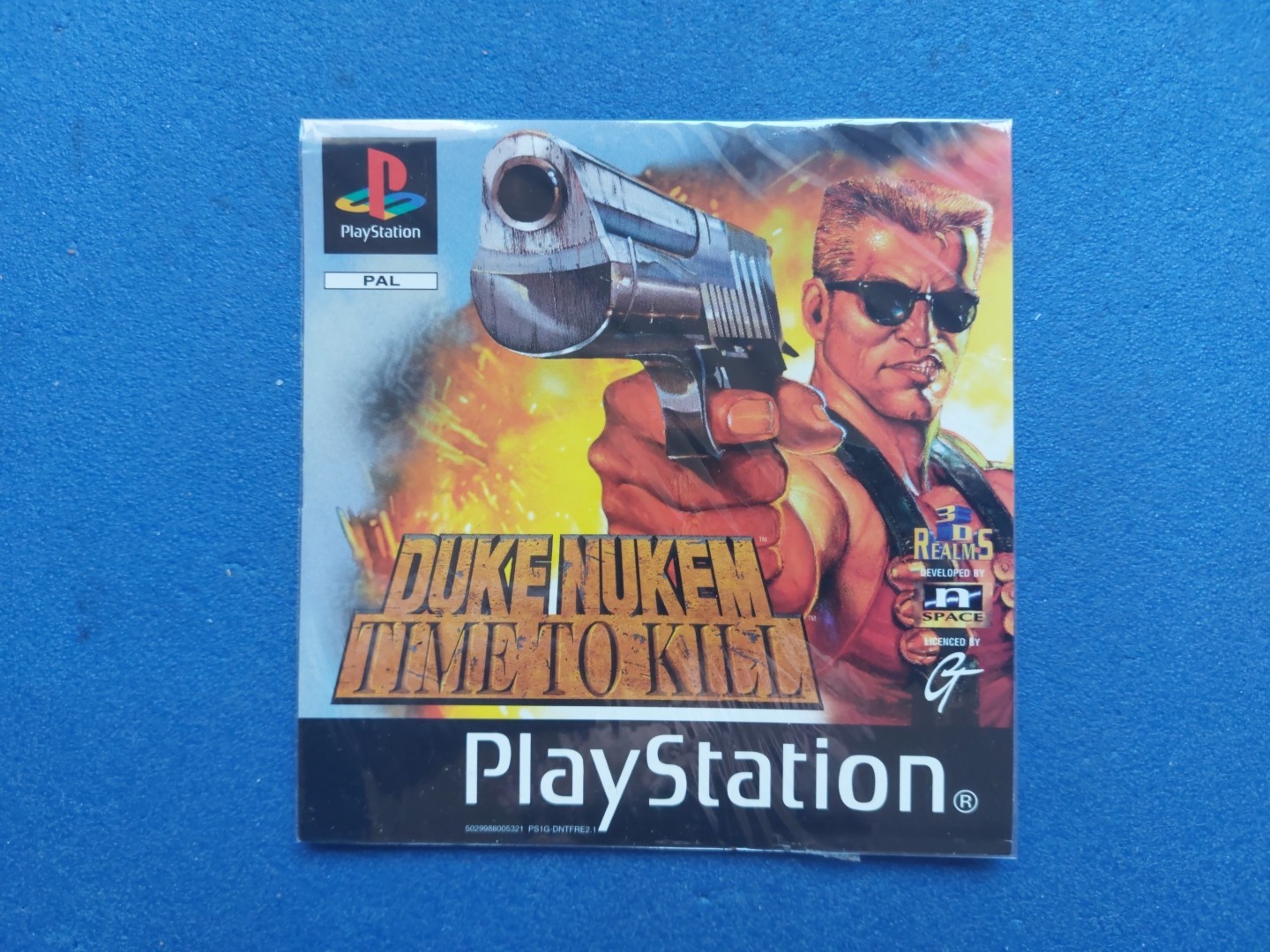 PS1 playstation 1 jaquette cover avant Duke Nukem Time To Kill