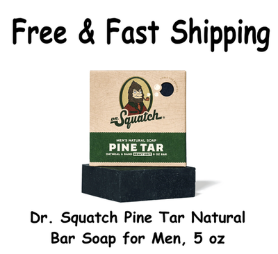 #ad Pine Tar Natural Bar Soap for Men 5 Oz $9.74