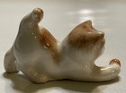 Vintage Porcelain Playful Cat Handpainted EUC Japan ? — photo 3