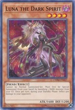Luna the Dark Spirit - CHIM-EN027 - Common - Unlimited Edition - Lightly Played