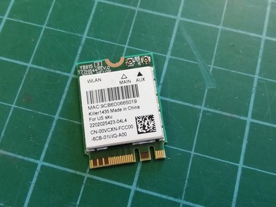 Dell Alienware 15 R3 15.6'' Laptop Wireless WiFi BT Card 0VCXN QCNFA344