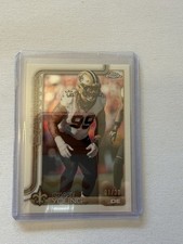 Topps 2025 Chrome Chase Young Serial white  01/30 Saints Football #220 