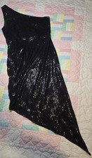 Express Sequin Black Dress Women Size Xl (NWT$108)