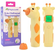 Baby Thermometer for Kids  Infants   Digital Infrared No-Touch Forehead  ear