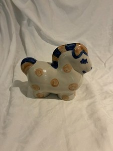 Hadley Pottery Vintage Piggy Bank