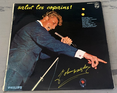 Johnny Hallyday - Hallo Freunde! (1962) Philips Ita - 1. Auflage [Vinyl LP]