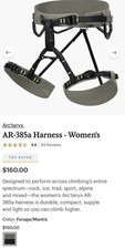 Arcteryx Harness AR-385a Harness - XS Women's